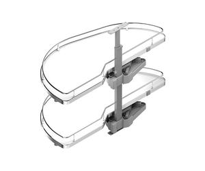 MENAGE CONFORT Bandeja Deslizante Rinconera COMPACT DOLPHIN I, Mano Izquierda, Puerta 400 mm