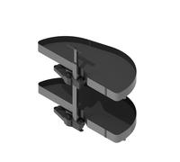 MENAGE CONFORT Bandeja Extraíble Nova Flat Dolphin-I para Módulo Rinconero, Mano Derecha, Puerta 400 mm, Antracita