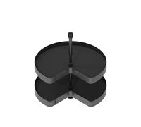 MENAGE CONFORT Bandeja Giratoria NOVA FLAT Antracita ø810 mm