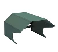 Mendler Garaje para robot cortacésped HWC-L43 de metal, 40 x 59 x 69 cm, color verde