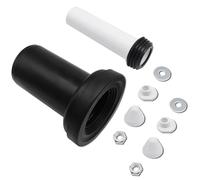 Mendorio Kit de conexión para inodoro suspendido, compatible con Geberit 152.426.46.1, que incluye tubo de evacuación y tubo de llenado, con sello y componentes de fijación.