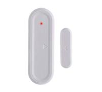 Mengshen Sensor De Contacto De La Ventana De La Puerta - Funciona con Sirena, Alarma, Receptor De Timbre Inalámbrico