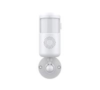 Mengshen Smart Tuya - Detector de infrarrojos humanos WiFi con alarma de sonido, aplicación de alarma y sensor de movimiento, apto para mascotas, compatible con asistente doméstico Alexa y Google