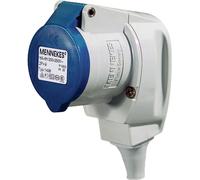 Mennekes 16A3P 6H230V, conector angular 1438 - Dispositivo de acoplamiento TA, grado de protección IP44