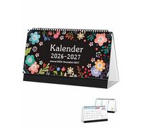 MenYiYDS 1 pieza Calendario de Pared 2026-2027,Planificador Mensual Julio 2025 a Diciembre 2026,Ideal para Casa Oficina Escuela,Vista Mensual Calendario Familiar Trabajo Vacaciones Organización Diaria