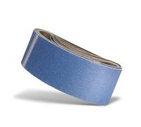 MENZER Blue bandas de lija 457 x 75 mm (10 pz.) G80 | p. Lijadoras de banda manuales, Corindón de circonio
