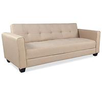 Menzzo Clayton - Sofá Convertible, Tela, Color Beige, 200