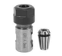 Meogromp Er11 5Mm Chuck Collet De Eje De Motor Varilla De Extensión Del Husillo Interno + Er11 Collet De Resorte Para Fresadora Cnc