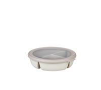 Mepal - Cuenco Bento 3 compartimentos múltiple Cirqula - Caja hermética de almacenamiento de alimentos - Táper para separar la comida - Meal prep containers & recipientes para alimentos-Nordic sage