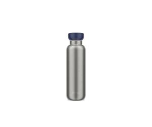 Mepal, Botella isotérmica, Botella Agua Termica de Doble Pared, Botella para beber Sobre la Marcha, 12 horas caliente y 24 horas fría, Acero Inoxidable, 500 ml, Vivid blue