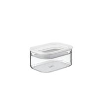 Mepal - Caja de nevera 2 piezas Modula - Caja de Almacenamiento con Tapa - Adecuada para conservar carne y queso - Almacenamiento de Cocina y Organizador de Frigorífico - 550 + 2000 ml - White