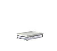 Mepal - Recipiente para Embutidos Omnia - Caja Frigorífica para Embutidos - Recipiente Frigorífico para Almacenamiento y Organización en Cocina - 500 ml - Nordic White