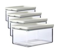 Mepal - Caja para Quesos Omnia - Caja Frigorífica con Tapa para Quesos - Recipiente Hermético para Nevera con Inserto Anticondensación - Caja de Frescura para Varios Quesos - 2000 ml - Nordic White