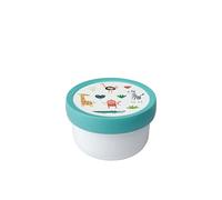 Mepal - Cajita para fruta Campus - Snack box para niños - Apto para lavavajillas y microondas - Sin BPA - 300 ml - Animal Friends