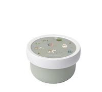 Mepal - Cajita para fruta Campus - Snack box para niños - Apto para lavavajillas y microondas - Sin BPA - 300 ml - Little Farm