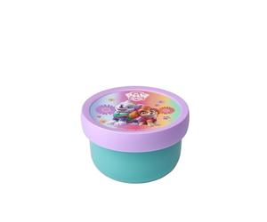 Mepal - Cajita para fruta Campus - Snack box para niños - Apto para lavavajillas y microondas - Sin BPA - 300 ml - Paw Patrol Girls