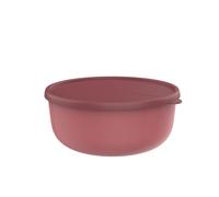 Mepal - Recipientes microondas Lumina - Recipientes alimentarios con tapa aptos para la nevera, el congelador, horno de vapor, microondas y lavavajillas - Recipiente de cocina - 3000 ml - Vivid mauve