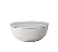 Mepal Cuenco para servir Silueta 5000 ml con tapa apto para microondas y lavavajillas Nordic white