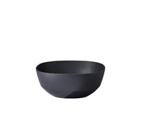 Mepal - Cuenco para servir Silueta - Apto para lavavajillas y microondas - Plato para ensaladas - Platos para tapas - Vajilla - 3000 ml - Nordic black