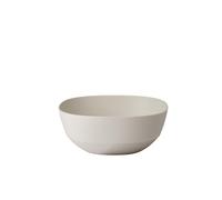 Mepal - Cuenco para servir Silueta - Apto para lavavajillas y microondas - Plato para ensaladas - Platos para tapas - Vajilla - 3000 ml - Nordic white