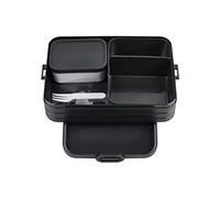 Mepal Fiambrera Bento Take A Break Large – 1500 ml, con compartimentos – Nordic Black
