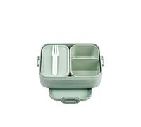 Mepal Fiambrera Bento Take A Break midi con compartimentos 900 ml Nordic Sage