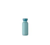 Mepal - Botella isotérmica Ellipse - Botella Agua Termica de Doble Pared - Botella para beber Sobre la Marcha - 9 horas caliente y 12 horas fría - Acero Inoxidable - 350 ml - Nordic Green