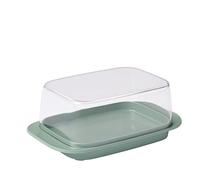 Rosti Mepal Mantequillera Nordic sage para 250 gr de manteca tapa transparante apta lavavajillas