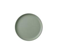 Mepal - Plato de desayuno Silueta - Apto para lavavajillas y microondas - Platos de plástico - Platos llanos - Vajilla - 23 cm - Nordic sage