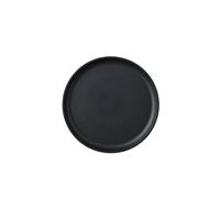 Mepal - Plato de desayuno Silueta - Apto para lavavajillas y microondas - Platos de plástico - Platos llanos - Vajilla - 23 cm - Nordic black