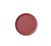 Mepal - Plato de desayuno Silueta - Apto para lavavajillas y microondas - Platos de plástico - Platos llanos - Vajilla - 23 cm - Vivid mauve