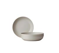 Mepal plato hondo silueta 210 mm set 4 pcs Nordic white
