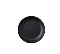 Mepal - Plato hondo Silueta - Apto para lavavajillas y microondas - Platos de plástico - Platos llanos - Vajilla - 21 cm - Nordic black