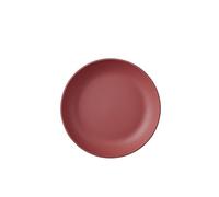 Mepal - Plato hondo Silueta - Apto para lavavajillas y microondas - Platos de plástico - Platos llanos - Vajilla - 21 cm - Vivid mauve