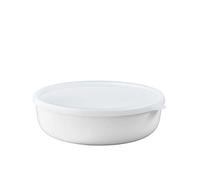 Mepal - Recipiente para cocinar Lumina - Recipientes alimentarios con tapa aptos para la nevera, el congelador, horno de vapor, microondas y lavavajillas - 2000 ml - White