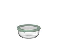 Mepal - Recipiente Redondo de Vidrio Cirqula - Recipientes para Preparar Comidas - Resistente al Calor Hasta 550 °C - Apto para Horno, Microondas, Congelador y Lavavajillas - 750 ml - Nordic sage