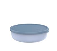 Mepal - Recipientes microondas Lumina - Recipientes alimentarios con tapa aptos para la nevera, el congelador, horno de vapor, microondas y lavavajillas - Recipiente de cocina - 2000 ml - Nordic blue