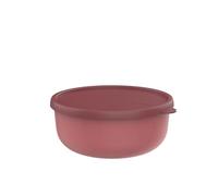 Mepal - Recipientes microondas Lumina - Recipientes alimentarios con tapa aptos para la nevera, el congelador, horno de vapor, microondas y lavavajillas - Recipiente de cocina - 1500 ml - Vivid mauve