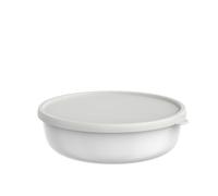 Mepal - Recipientes microondas Lumina - Recipientes alimentarios con tapa aptos para la nevera, el congelador, horno de vapor, microondas y lavavajillas - Recipiente de cocina - 2000 ml - White