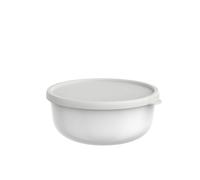 Mepal - Recipientes microondas Lumina - Recipientes alimentarios con tapa aptos para la nevera, el congelador, horno de vapor, microondas y lavavajillas - Recipiente de cocina - 1500 ml - White