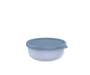 Mepal - Recipientes microondas Lumina - Recipientes alimentarios con tapa aptos para la nevera, el congelador, horno de vapor, microondas y lavavajillas - Recipiente de cocina - 750 ml - Nordic blue