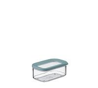 Mepal - Recipientes para Alimentos Modula - Tapers Transparente para Comida con Tapa - Organizador de Cocina y Caja de Almacenamiento de Plástico - Apilable y Hermético - 425 ml - Nordic Green