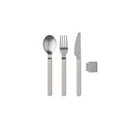 Mepal Set cubiertos Silueta 3 pzas Nordic white