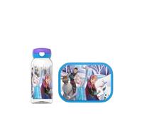 Mepal - Set de Almuerzo Campus - Set para Niños con Botella con Tapón Abatible y Fiambrera - Almuerzo para Llevar al Escuela o para Llevar - Apto para Lavavajillas - - 600 + 750 ml - Frozen Friends