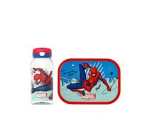 Mepal - Set de Almuerzo Campus - Set para Niños con Botella con Tapón Abatible y Fiambrera - Almuerzo para Llevar al Escuela o para Llevar - Apto para Lavavajillas - - 600 + 750 ml - Spiderman