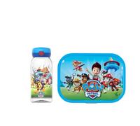 Mepal - Set de Almuerzo Campus - Set para Niños con Botella con Tapón Abatible y Fiambrera - Almuerzo para Llevar al Escuela o para Llevar - Apto para Lavavajillas - - 600 + 750 ml - Paw Patrol Pups