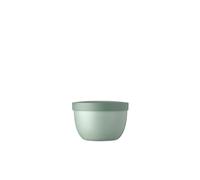 Mepal - Snackpot Ellipse - Recipiente para Alimentos para guardar y Transportar Aperitivos - Apto para Congelador, Microondas y Lavavajillas - 350 ml - Nordic Sage