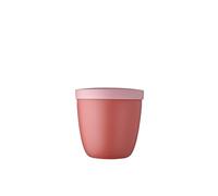 Mepal - Snackpot Ellipse - Recipiente para Alimentos para guardar y Transportar Aperitivos - Apto para Congelador, Microondas y Lavavajillas - 500 ml - Vivid Mauve