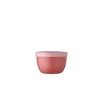 Mepal - Snackpot Ellipse - Recipiente para Alimentos para guardar y Transportar Aperitivos - Apto para Congelador, Microondas y Lavavajillas - 350 ml - Vivid Mauve