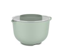 Mepal - Tazón para mezclar con tapa Chef it - Base antideslizante - Apto para microondas y lavavajillas - Bol - El material resiste hasta 110°C - 3000 ml - Nordic sage